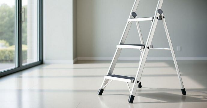 Escada 2 Degraus Alum&iacute;nio Dobr&aacute;vel: Praticidade e Seguran&ccedil;a