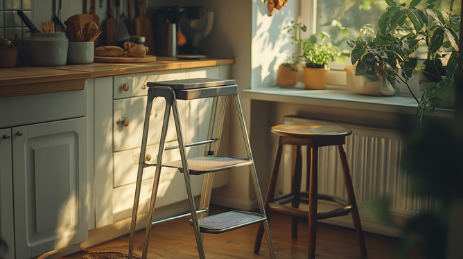 Escada 2 Degraus Dobr&aacute;vel: Praticidade e Seguran&ccedil;a