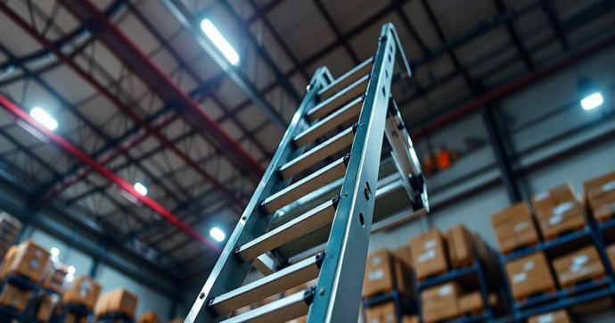 Escada Plataforma Trepadeira: A Solu&ccedil;&atilde;o Ideal para Acessos em Altura