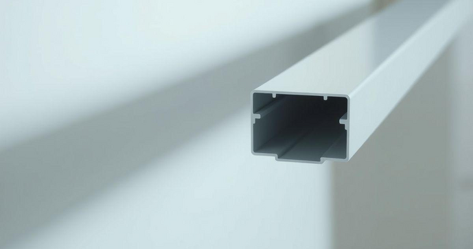 Canaleta de Alum&iacute;nio Branca: Estilo e Durabilidade