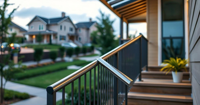 Corrim&atilde;o de Escada Externa: Como Escolher o Ideal para Seguran&ccedil;a e Estilo