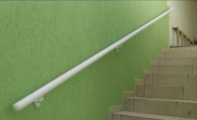 corrimão de escada de ferro simples